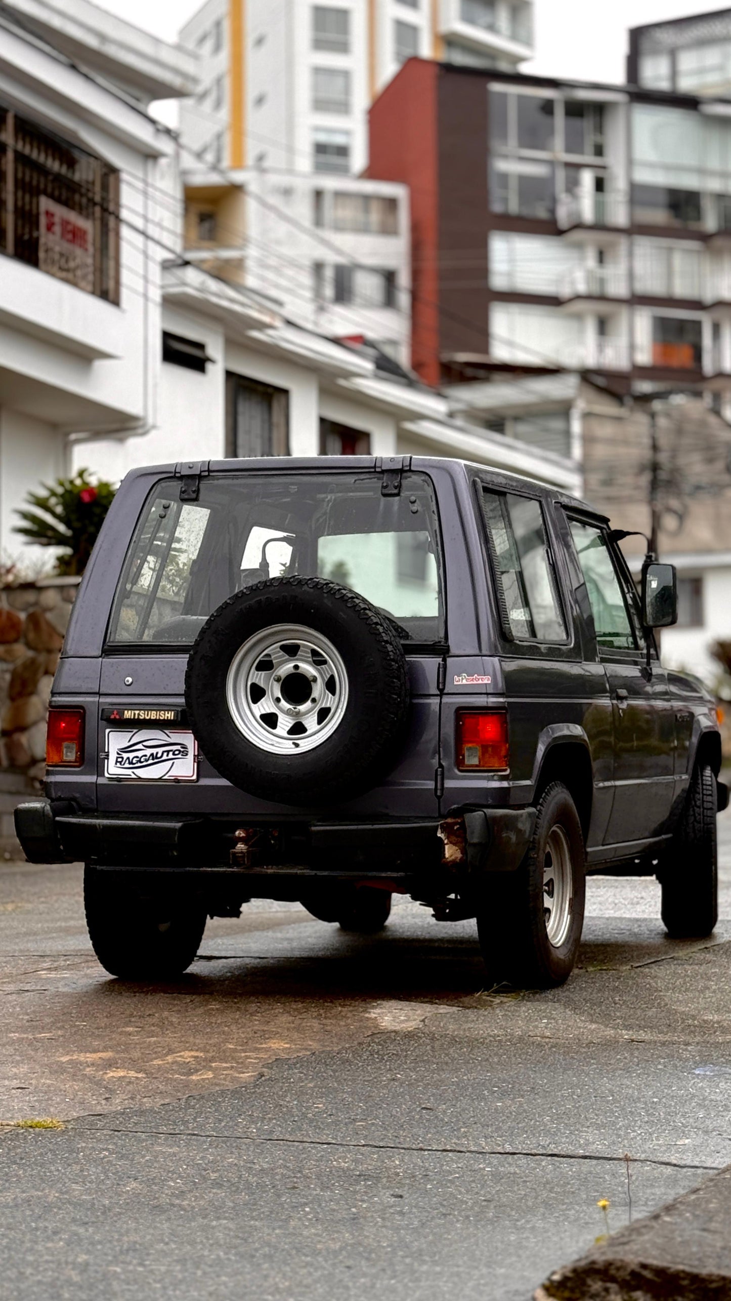 MITSUBISHI MONTERO 2.6 GASOLINA & GAS 4X4 1991 MECÁNICA