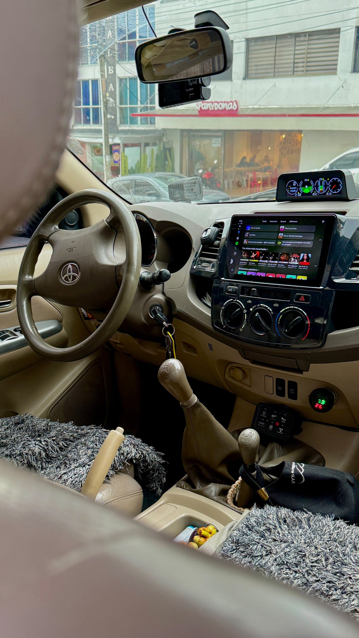 TOYOTA FORTUNER 4.0 GASOLINA 2008 MECÁNICA 4X4