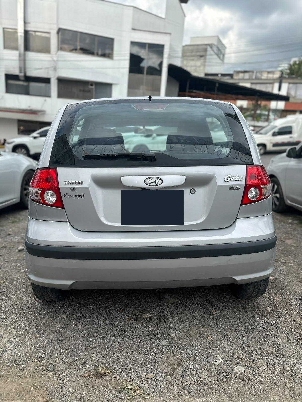 Hyundai Getz 1.6 2005 - Vista trasera (placa oculta)